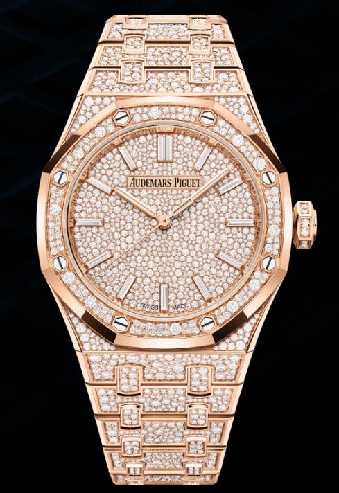 Audemars Piguet Replica Watch Royal Oak Selfwinding 37 Pink Gold 15552OR.ZZ.1358OR.01